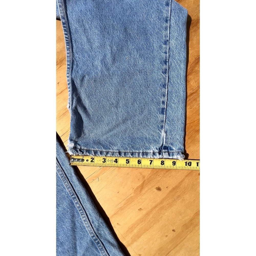 Polo Jeans Co Ralph Lauren Vintage Relaxed Wide Leg Jeans 34x30 Big 20" - Picture 9 of 13